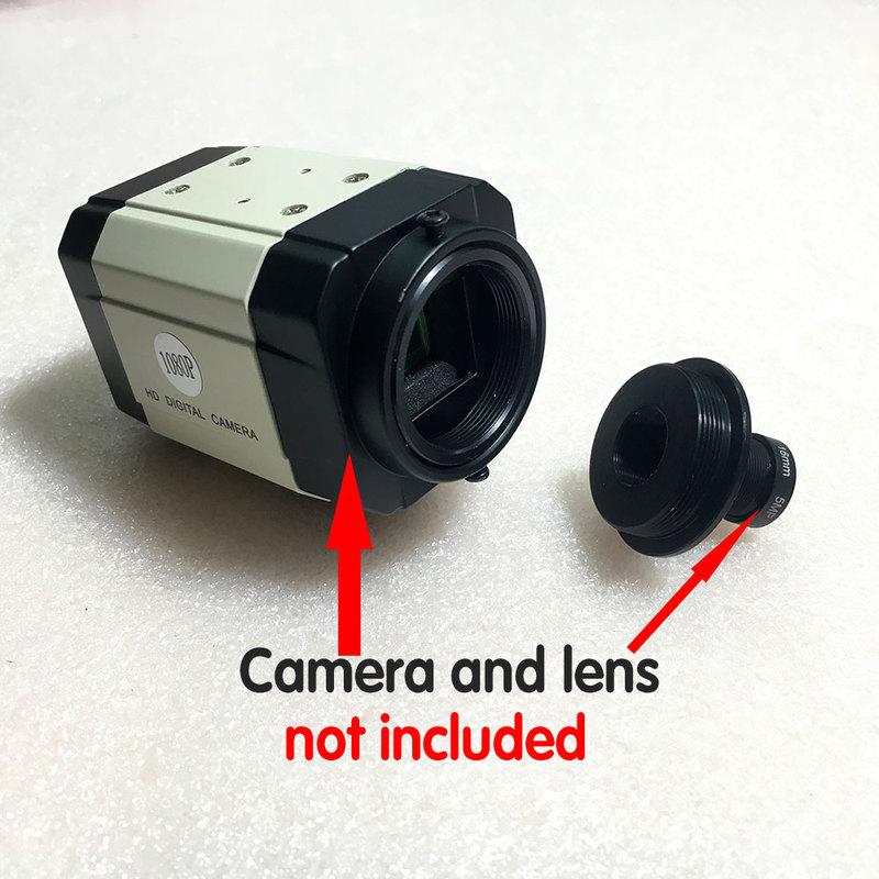 Metal M12 to C/CS Lens Mount Converter Adapter Ring For AHD CCD TVI CVI Box Security IPC CCTV Camera USB BOX Camera
