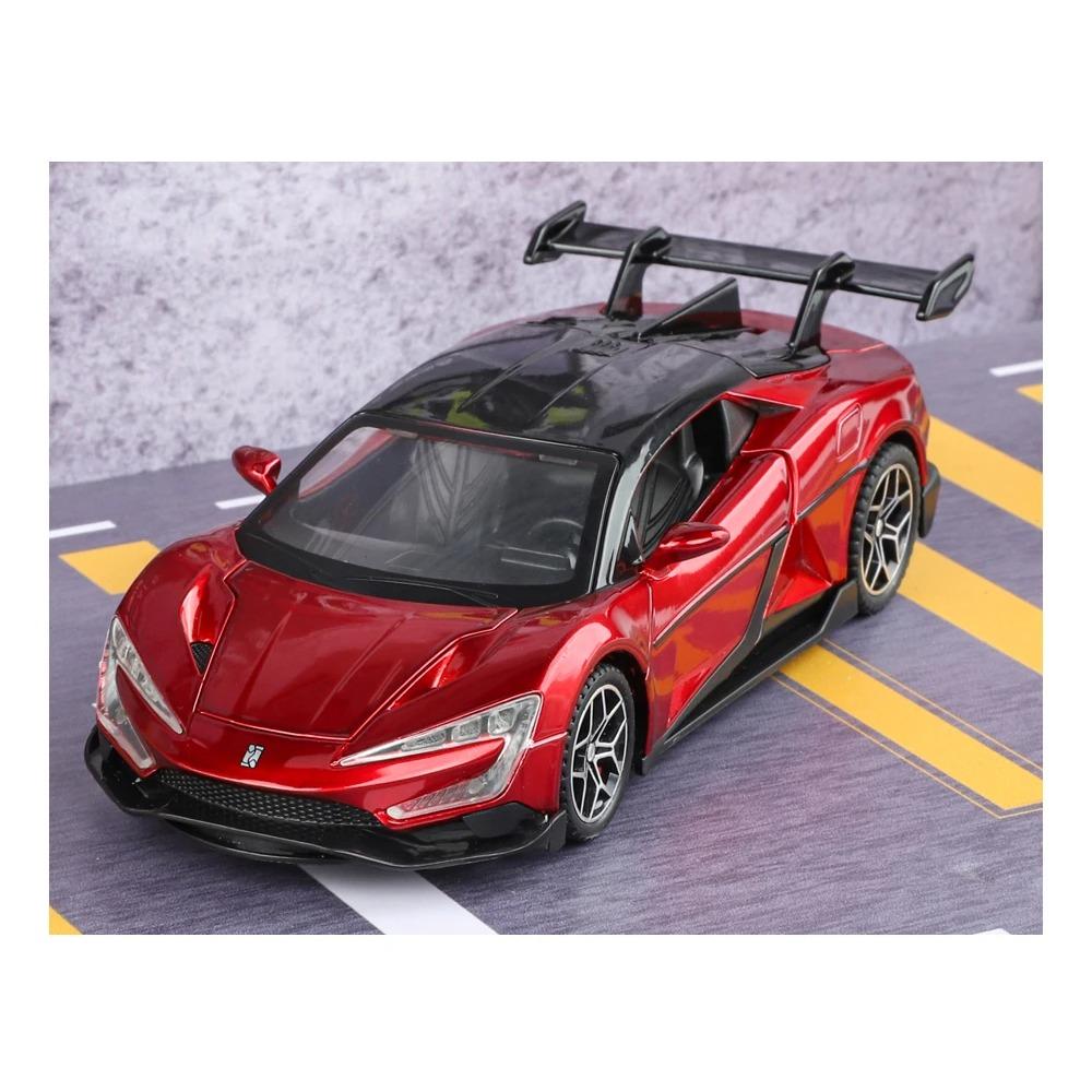 1/32 BYD Look Up U9 Pure Electric Performance Supercar Alloy Diecast Model Car Home Trendy Toys Collections Hobby Display Friend