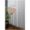 Sarmaşık Ready -to -use Extrafore Flat Plant -sliped Tull Curtain Single Wing
