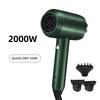 Professional Hair Dryer with Diffuser Salon Negative Ionic  Blow Dryer  Fast Heating  3 Heat Settings 2000W Powerful