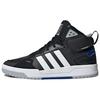 100DB Mid Black White Blue Unisex Sneakers Core-Black Footwear-White Halo-Silver GY4791