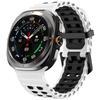 For Samsung Galaxy Watch Ultra 47mm Silicone Band Dual Color Replacement Watch Strap