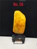 Yellow Dragon Jade Decorative Stone: Feng Shui Ornament for Home Entrance