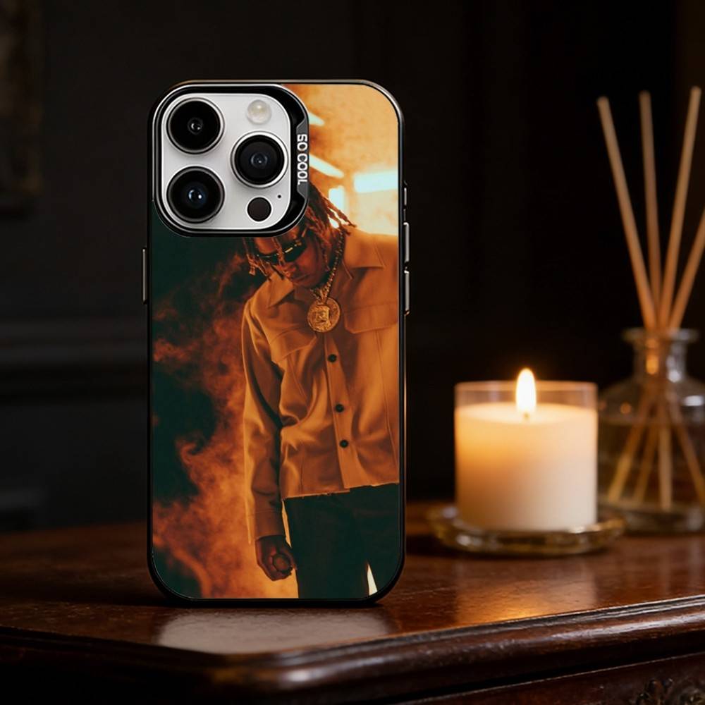 Чехол для телефона с изображением рэпера D-Don T-Toliver для iPhone 17,16,15,14,13,12,11,Pro Max,Plus Конфетный серебристый чехол