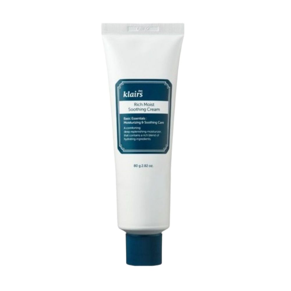 Klairs Rich Moist Soothing Cream Deep Hydrating Calming Face Cream 80g