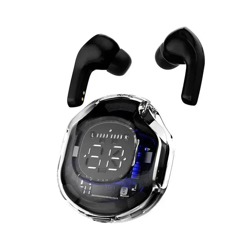 Беспроводные наушники Bluetooth T8 со светодиодным дисплеем питания, беспроводные наушники-вкладыши с зарядным чехлом, стереогарнитура TWS HiFi для Air39