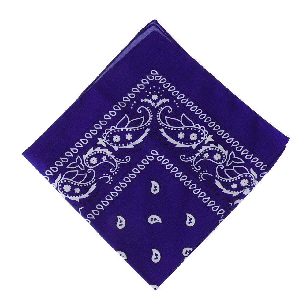 Women Fashion Neck Scarf Headwear Wristband Hair Band Printed Square Scarves Paisley Bandana