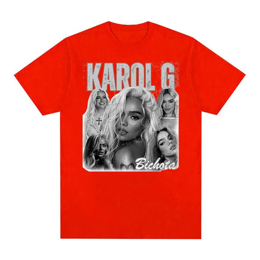 Vintage Karol G Manana Sera Bonito Graphic T Shirt WoHip Hop Gothic Short Sleeve T-shirts Clothing Oversized T-shirt