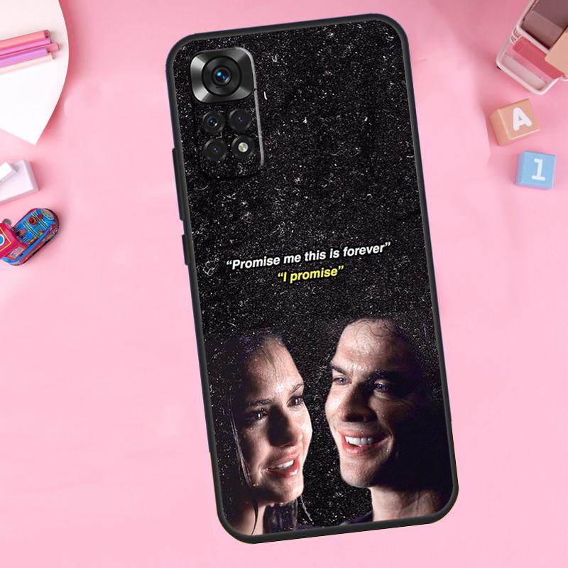 Дневники вампира Дамон Сальваторе Для Xiaomi Redmi Note 13 14 9 10 11 12 15 Pro Plus Чехол для телефона Для Redmi 15 C 14C 10C 12C 13C
