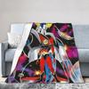 UFO Robot Grendizers Goldorak Вязаные одеяла Фланелевые Японское аниме Легкие тонкие пледы для покрывал Одеяло Портативные