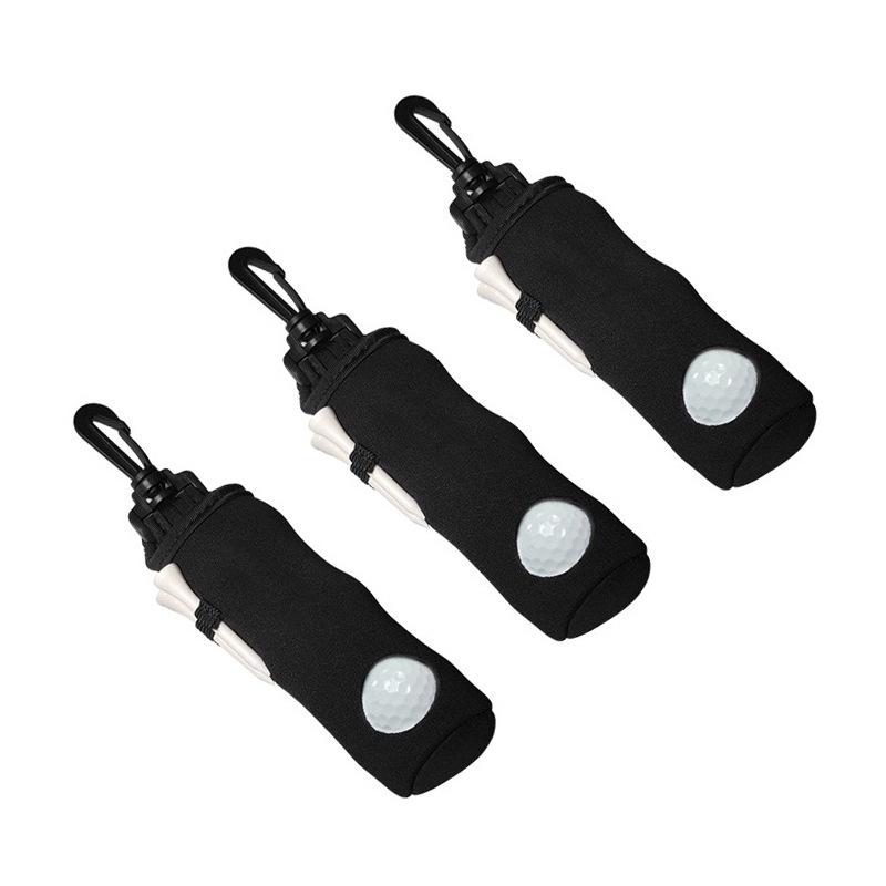 Неопреновая портативная сумка для гольф-мячей через границу с крючком