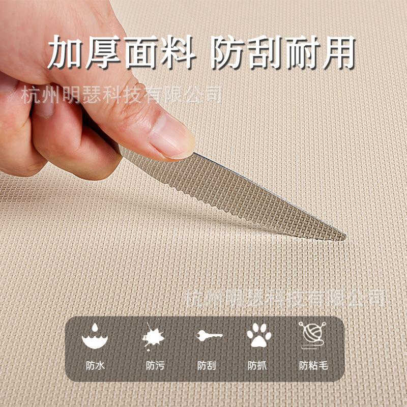 Placemat Leather PVC Mat Teacup Mat Waterproof and Oil-proof Cowhide Western Restaurant Heat Insulation Mat Drain Mat Coaster