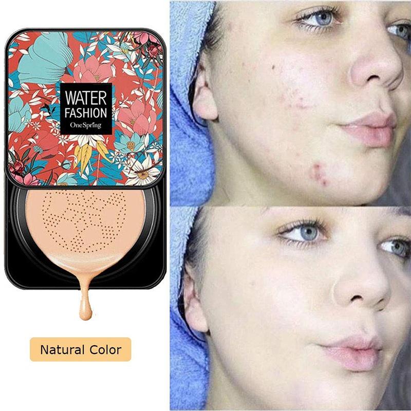 Надувная подушка CC Cream Mushroom Head Foundation Увлажняющий BB крем Nude Makeup Стойкий матовый корректор Foundation Makeup