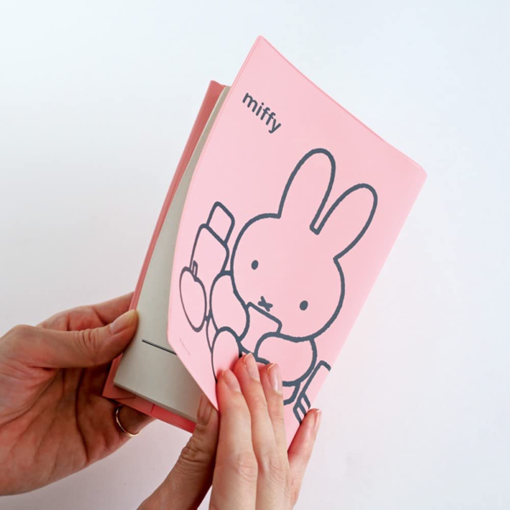 Green Flash Miffy PVC Book Pink Cover, Paperback, BM-213,