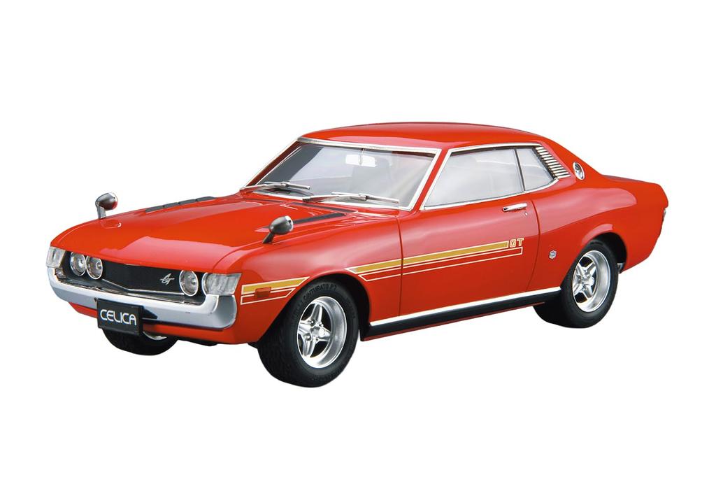 Aoshima Bunka Kyozai The Model Car Toyota TA22 Celica 1600GT Scale Plastic Model (AOSHIMA) '72 1/24