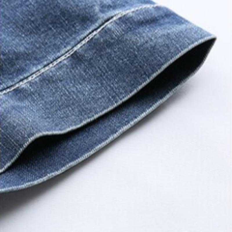 Karra Midi Denim Panel Seam Dress A6m0131