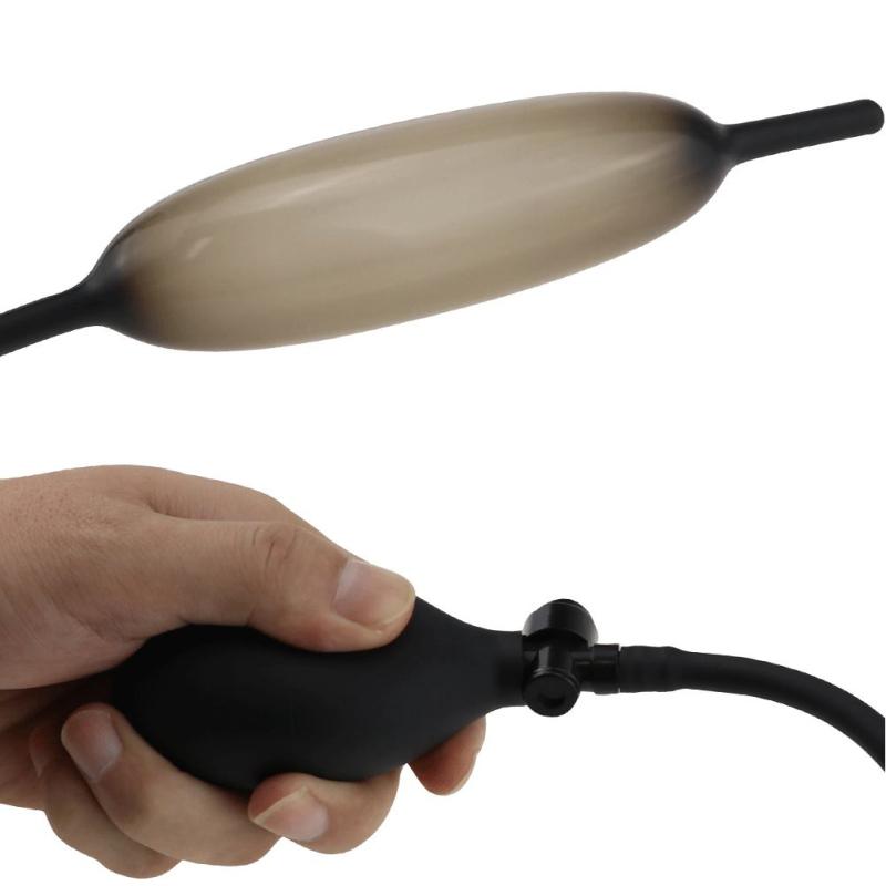 Силиконовая надувная пробка для пениса, расширяемая палочка для конского глаза, стимулятор расширения катетера уретры