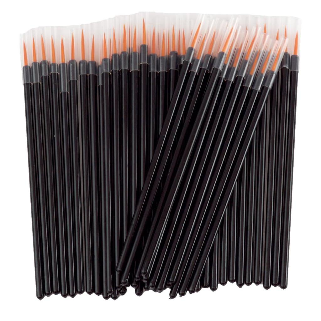 Одноразовый набор кистей для ногтей с аппликаторами для геля, жидкости и рисования 50 штук Ногти, подводка для глаз, помада, макияж, (Тип А) -