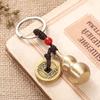 Brass Money Feng Shui Coins Interior Accessories Key Rings Keyfob Car Key Chain Bag Keychain