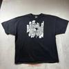Винтажная гавайская рубашка T C Surf Designs Мужская 3XL Черная Town And Country 3654 винтажная Стиль стритвир, стирка, эластичная