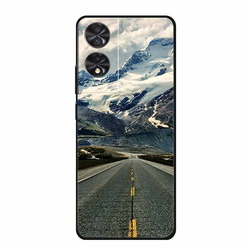 Для TCL 40 NxtPaper 4G 6.78" Чехол Животные ТПУ Мягкий Силикон Чехлы для Телефона Обложка для TCL40 NxtPaper Защитный Волк Мультяшный Coque
