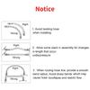 5M PTFE Universal Racing Hose AN4-AN12 Stainless Steel Braided Brake Hose Fuel Oil Line Oil Cooler Car Hose Pipe Black Silver