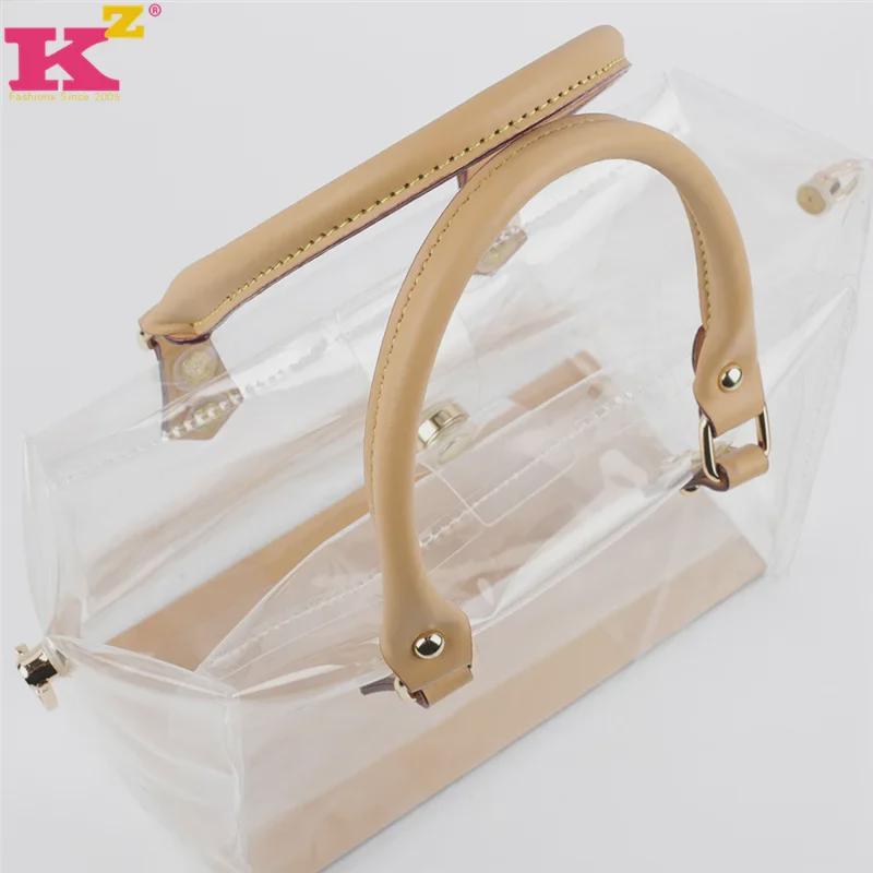 Женские прозрачные сумки через плечо в корейском стиле большой вместимости 2023 года — универсальный дизайн для матери и ребенка