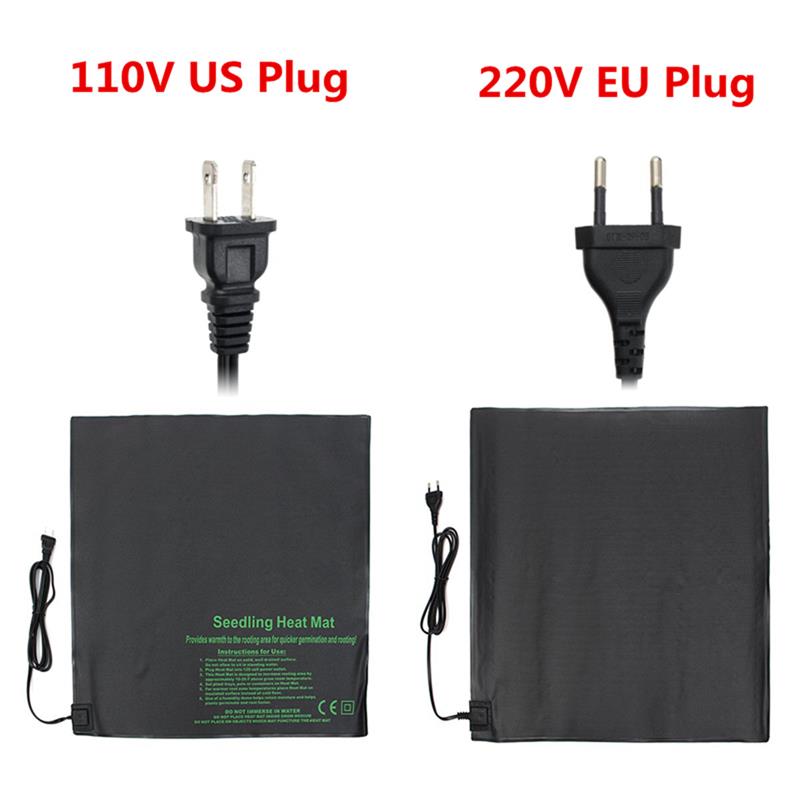52X52 см ПВХ водонепроницаемый рассадный коврик для проращивания семян растений для размножения клонирования стартовых садовых инструментов 110 В/220 В