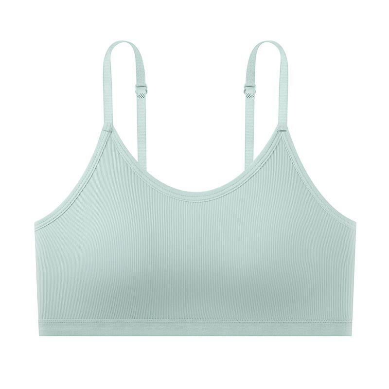 Девушки Простые Бюстгальтеры Однотонное Белье Внутренние Топы Женские Маленькие Бюстгальтеры