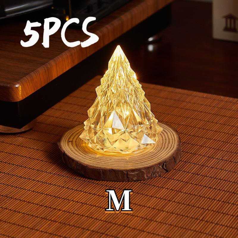 Outdoor Flameless LED Candle Light Halloween Wedding Christmas Decoration Creative Iceberg Light Wishing LED Light Warm White