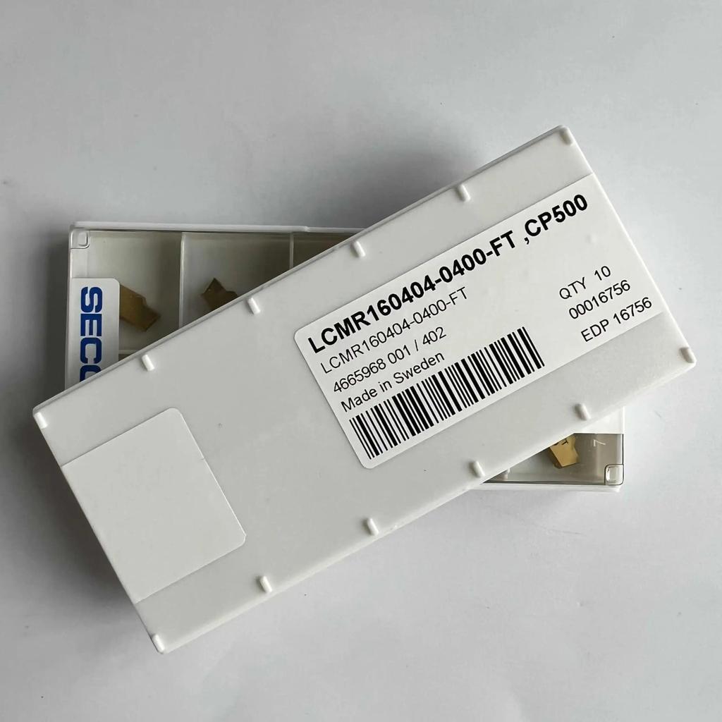 Seco / LCMR160404-0400-FT,CP500 /Original Genuine CNC Alloy Blade 10 PCS