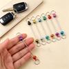 22Pcs DIY Metal Keychain Bars Multicolor Beading Rods for Keychains & Jewelry