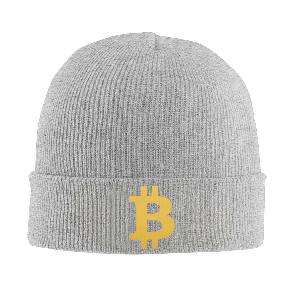 Шапки с принтом Bitcoin для водителей грузовиков, унисекс, эластичная вязаная шапка, зимние теплые шапки-бини, головные повязки, дорожная кепка, шапки-бини