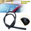 Black Rubber Car Front Upper Windshield Reveal Surround Molding Trim for Honda Civic 2006 2007 2008 2009 2010 2011 73150-SNA-003