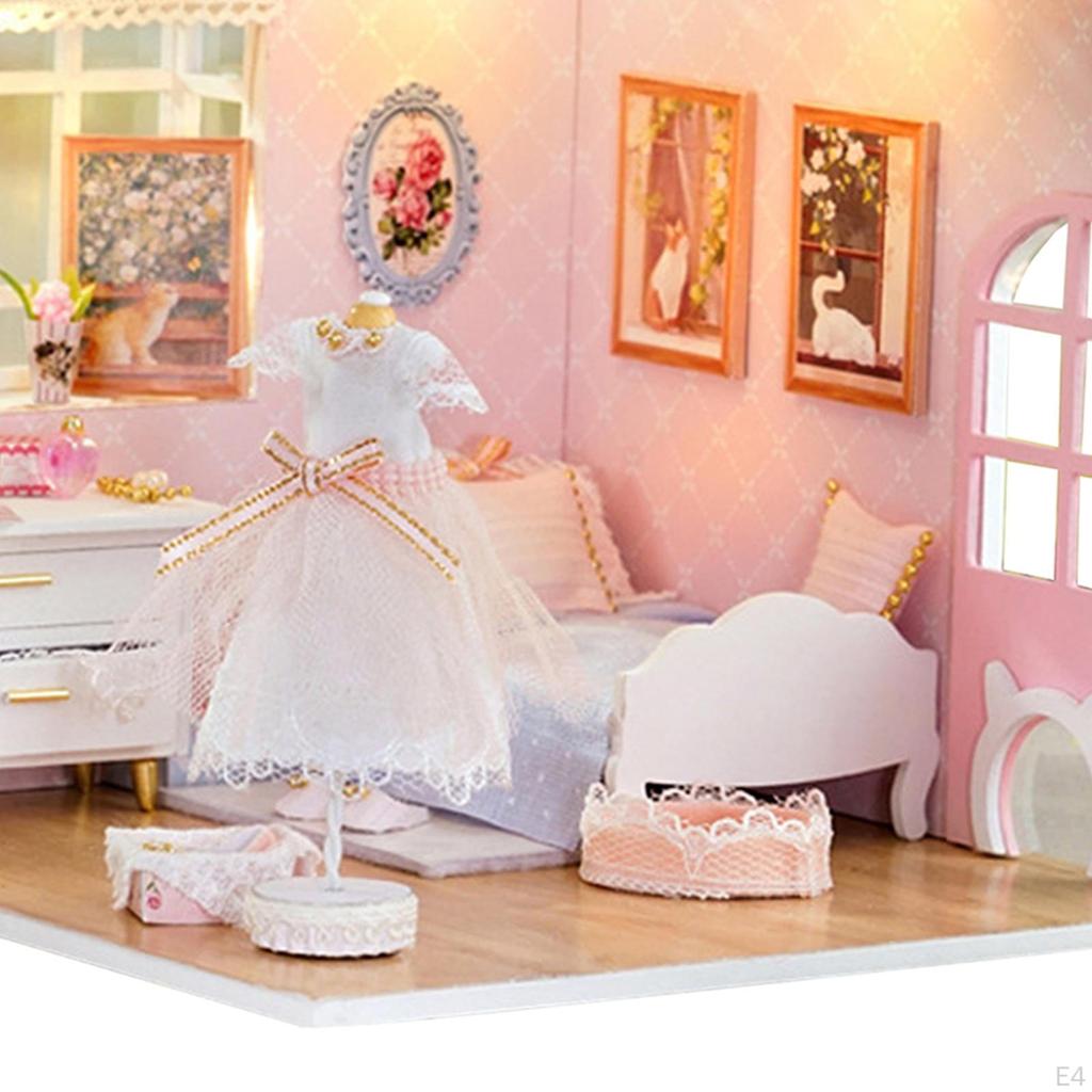 Кукольный дом DIY Комплект мебели Ремесла Украшения Модель Творческая комната Дети