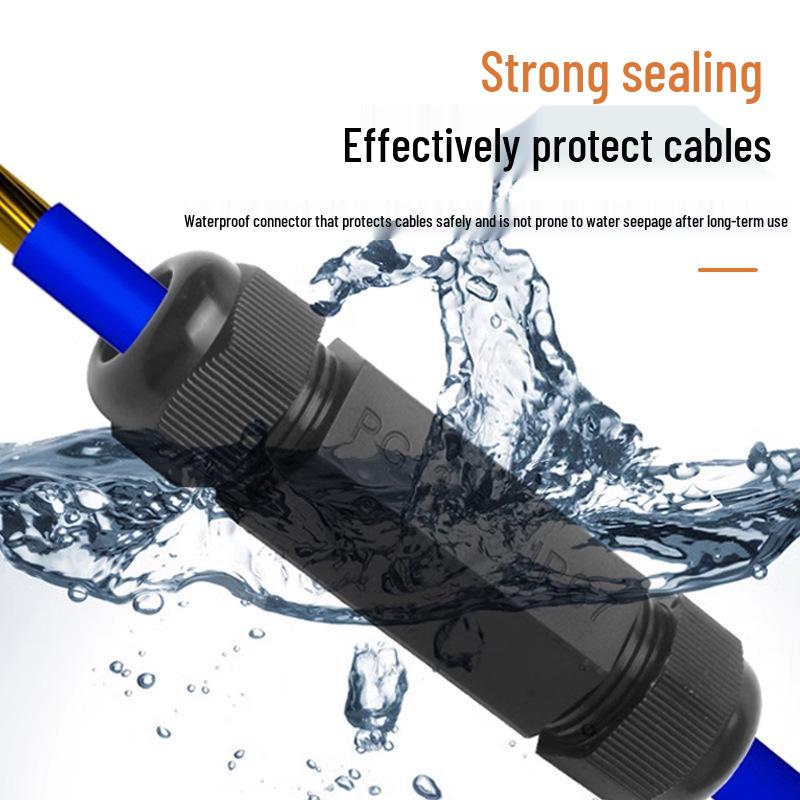 Nylon Waterproof PG11 Double-Ended Cable Connector