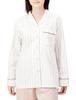 Basic Striped Shirt PWFT222227 PNK F [Gelato Pique] Women's