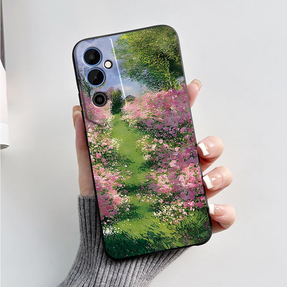 Чехол для Tecno Pova Neo 2 Pova Neo2 LG6n Черный ТПУ Мягкий Силиконовый Чехол для Телефона Для Tecno Pova Neo 2 Coque Защитный Fundas