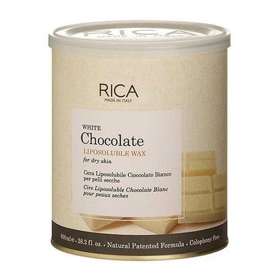Жирорастворимый воск Rica White Chocolate для сухой кожи 800 мл