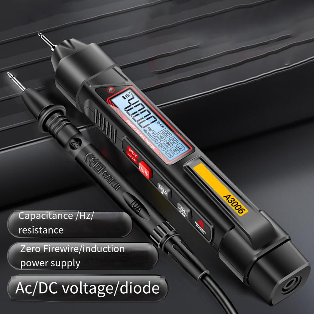 Цифровой высокоточный тестер переменного напряжения с зондовым материалом A3006