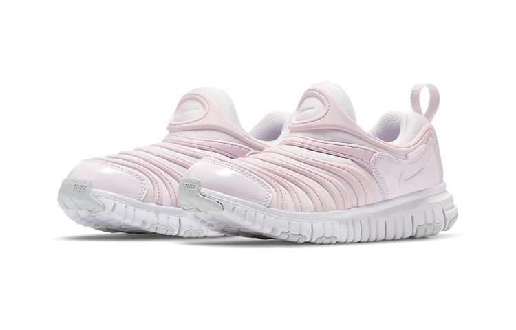 Nike Динамо Свободная Нескользящая Амортизация Износостойкая Низкие Спортивные Повседневные Кроссовки Светло-Розовый 343738-510