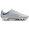 Nike Tiempo Legend 9 Elite FG Made in Italy белые мужские кроссовки Game Royal серебристо-металлик DQ7792-140