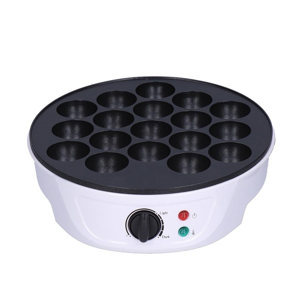 18-Hole Takoyaki Maker Portable Mini Octopus Ball Electric Baking Pan Breakfast Machine