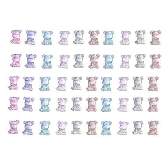 Изысканные стразы для ногтей, глянцевая смола, долговечная