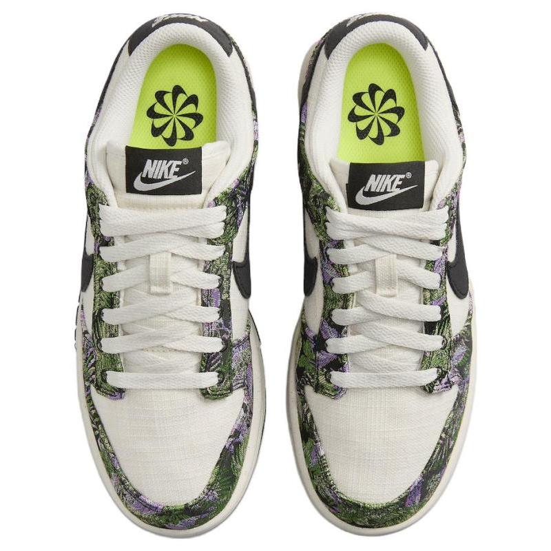 Nike Dunk Low Floral Tapestry Women's Skate Shoes Sneakers FN7105-030