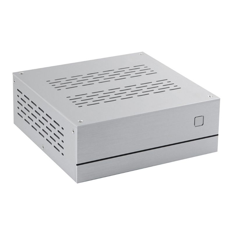 B01 Настольный корпус для ПК Mini ITX Компьютер для корпуса Шасси Алюминий/Стекло Портфель Компьютерный корпус для домашнего кинотеатра