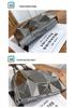 2026 Хит продаж Металлическая коробочка Клатч Ручная Сумка на Цепочке через Плечо для Вечера и Банкета