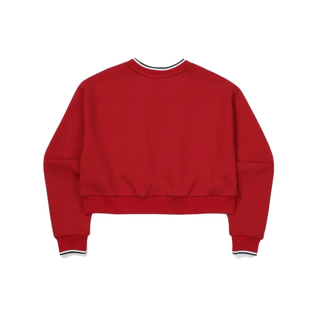 FILA Sweatshirts Women's Red Crew Neck Moderate Regular (Unisex) Sweatshirts FS2POF1H52F HRD