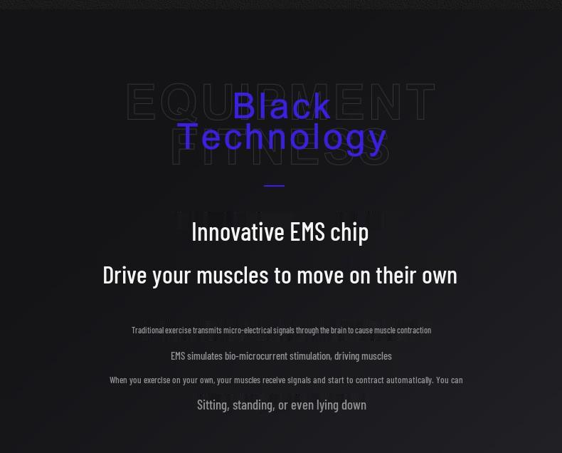 Перезаряжаемый EMS стимулятор мышц пресса с цифровым дисплеем - Умный фитнес-патч для пресса и похудения