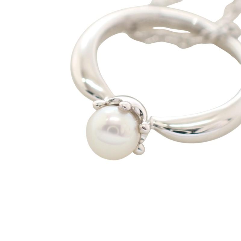 TASAKI Ожерелье K18 белое золото Женщины